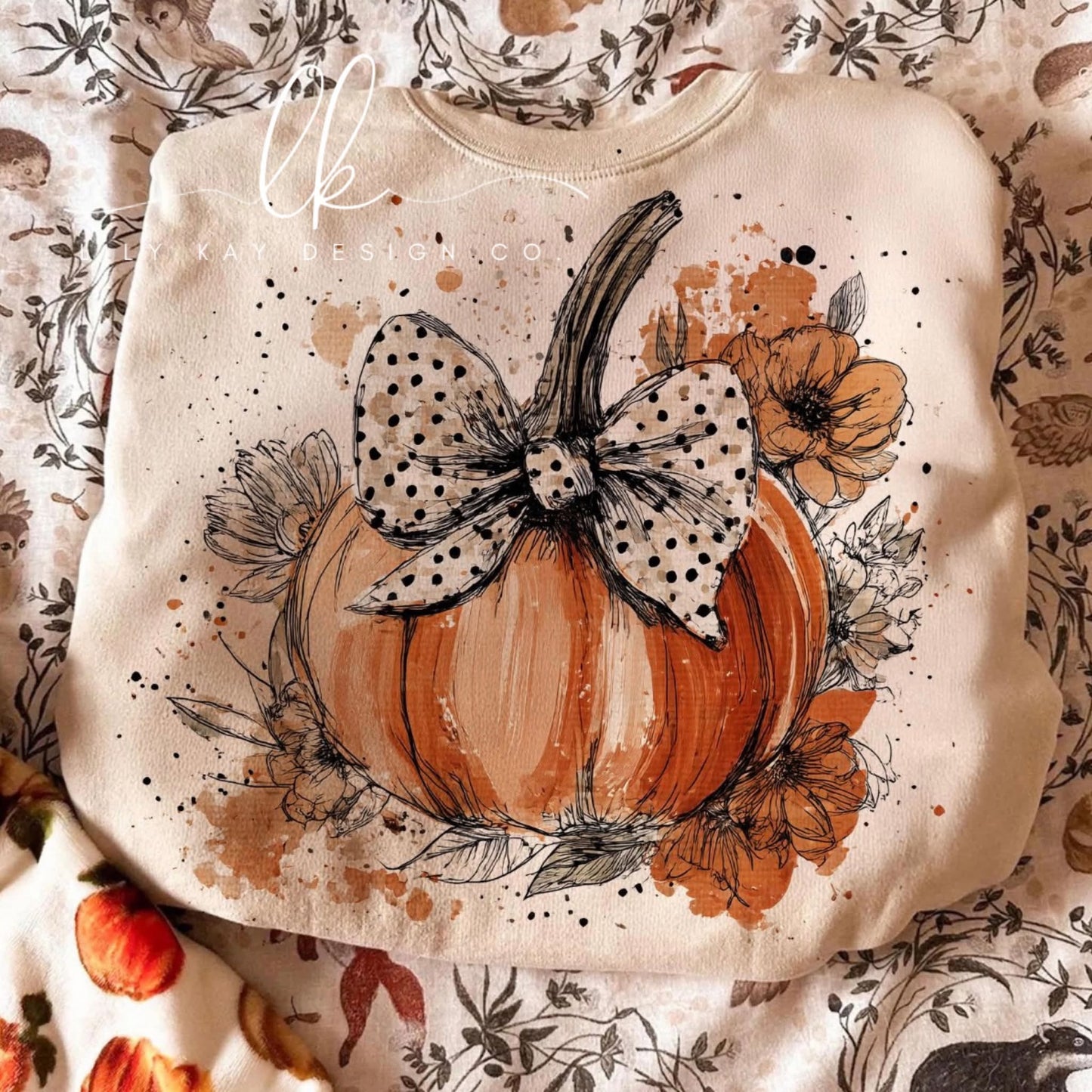 Bow Pumpkin