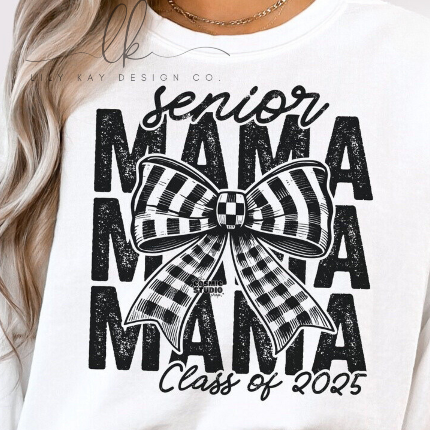 Senior Mama Bow