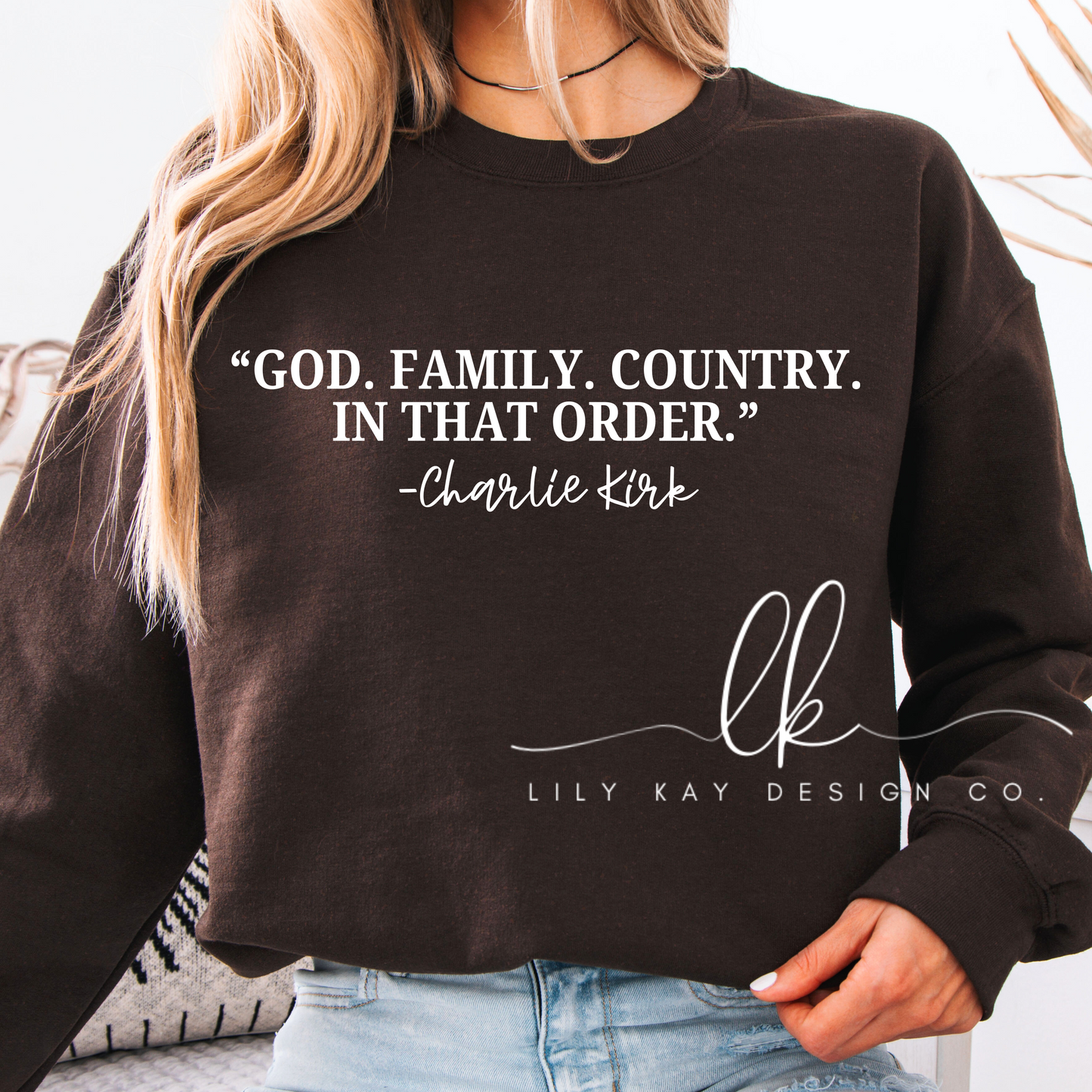 God. Family. Country. Sweatshirt