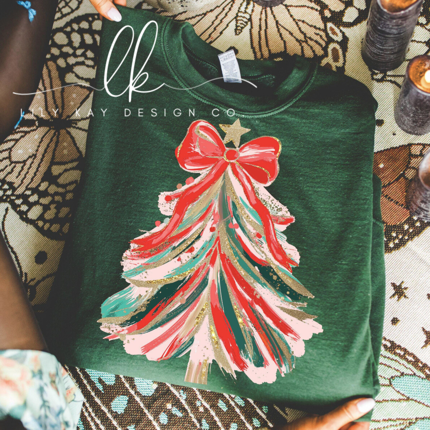 Painted Christmas Tree