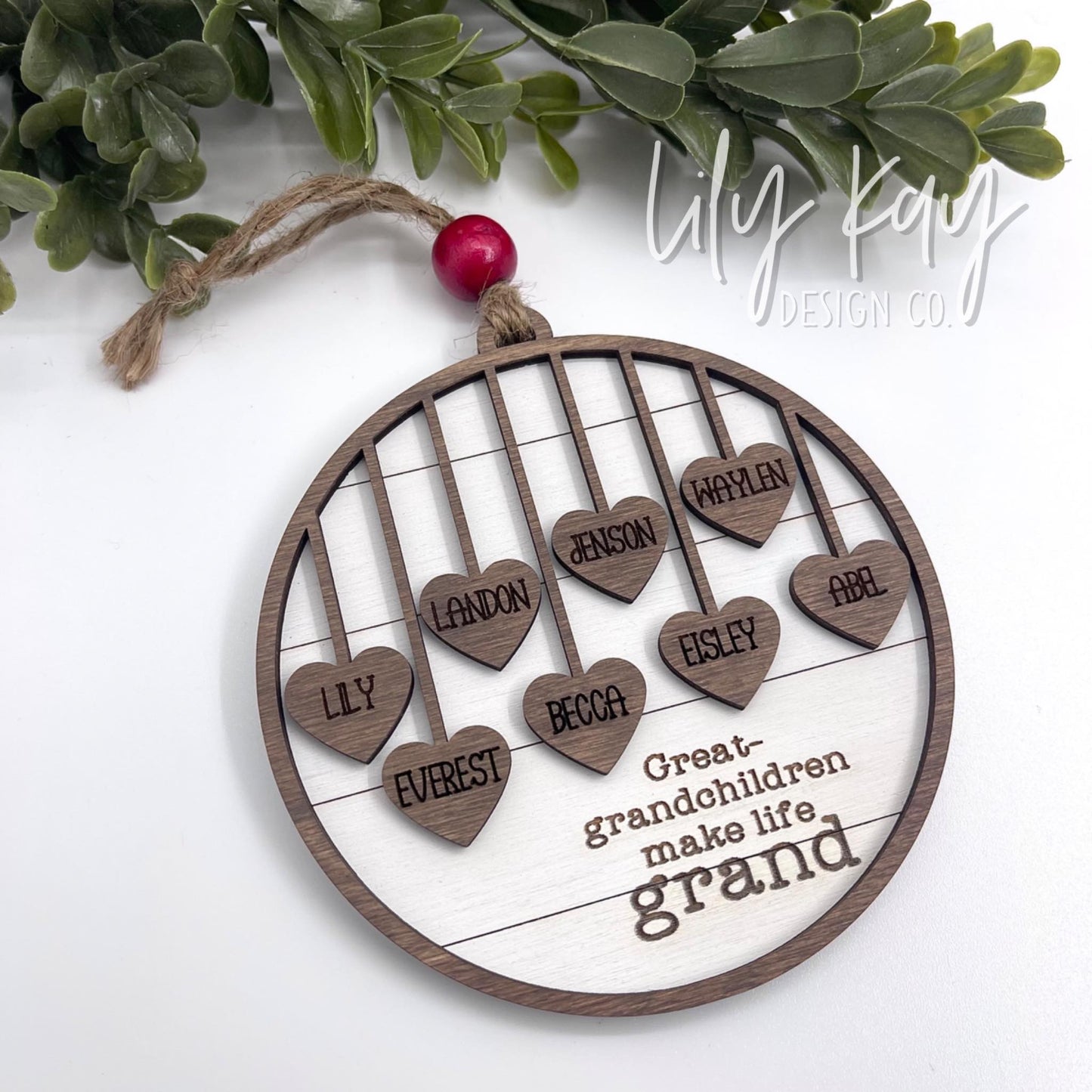 Personalized Family Ornament