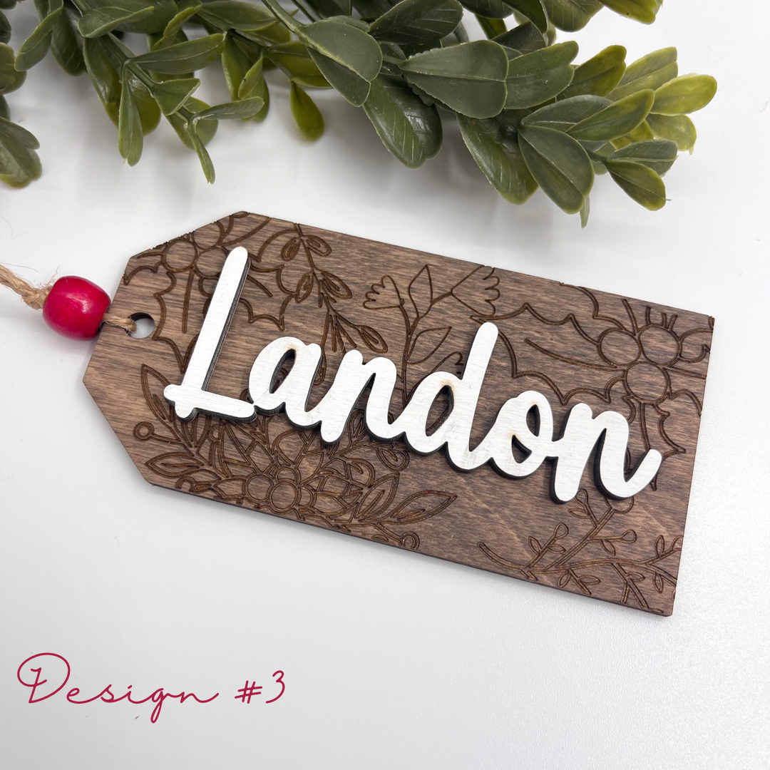 Personalized Stocking Tags