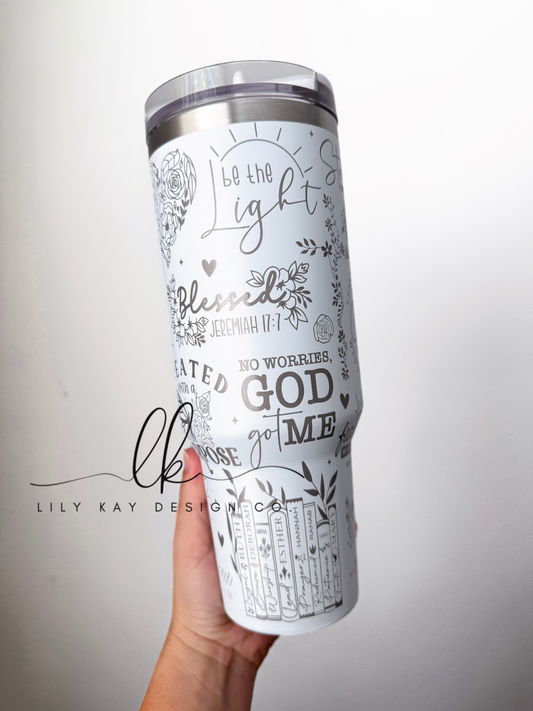 Bible Verse Tumbler