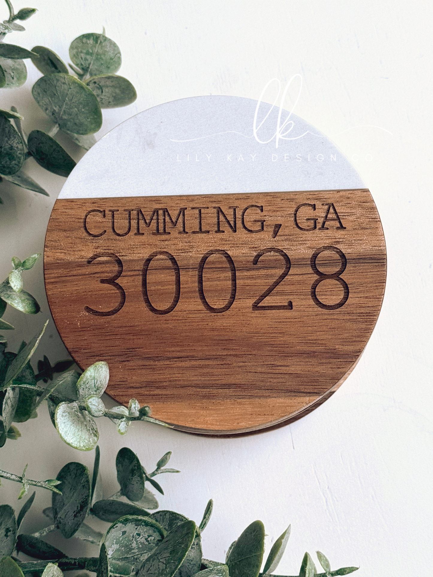 Custom Zip Code Coasters