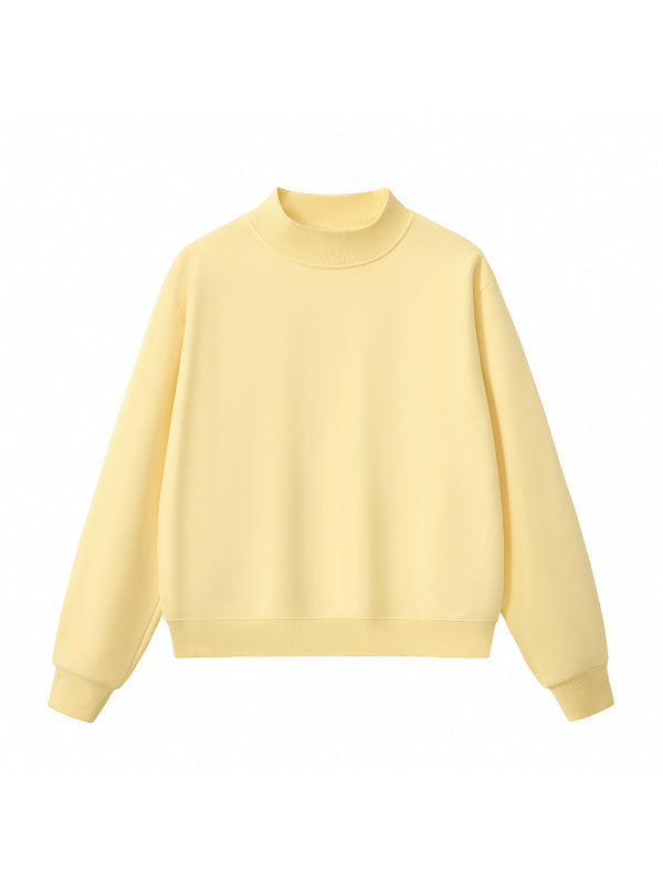 Mock Neck Crews