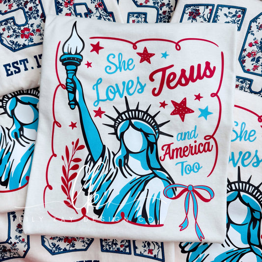Loves Jesus & America Too