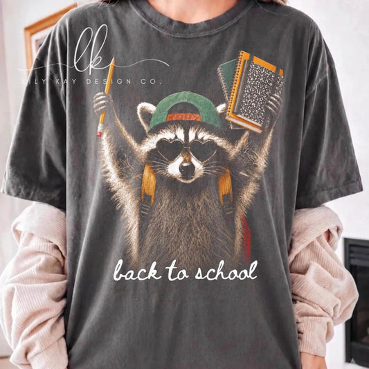 Back-to-School Raccoon