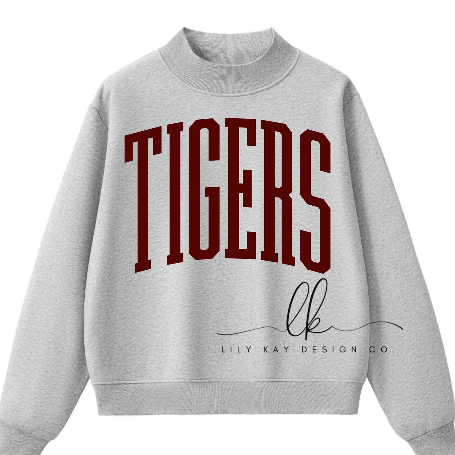 Mock Neck Crews