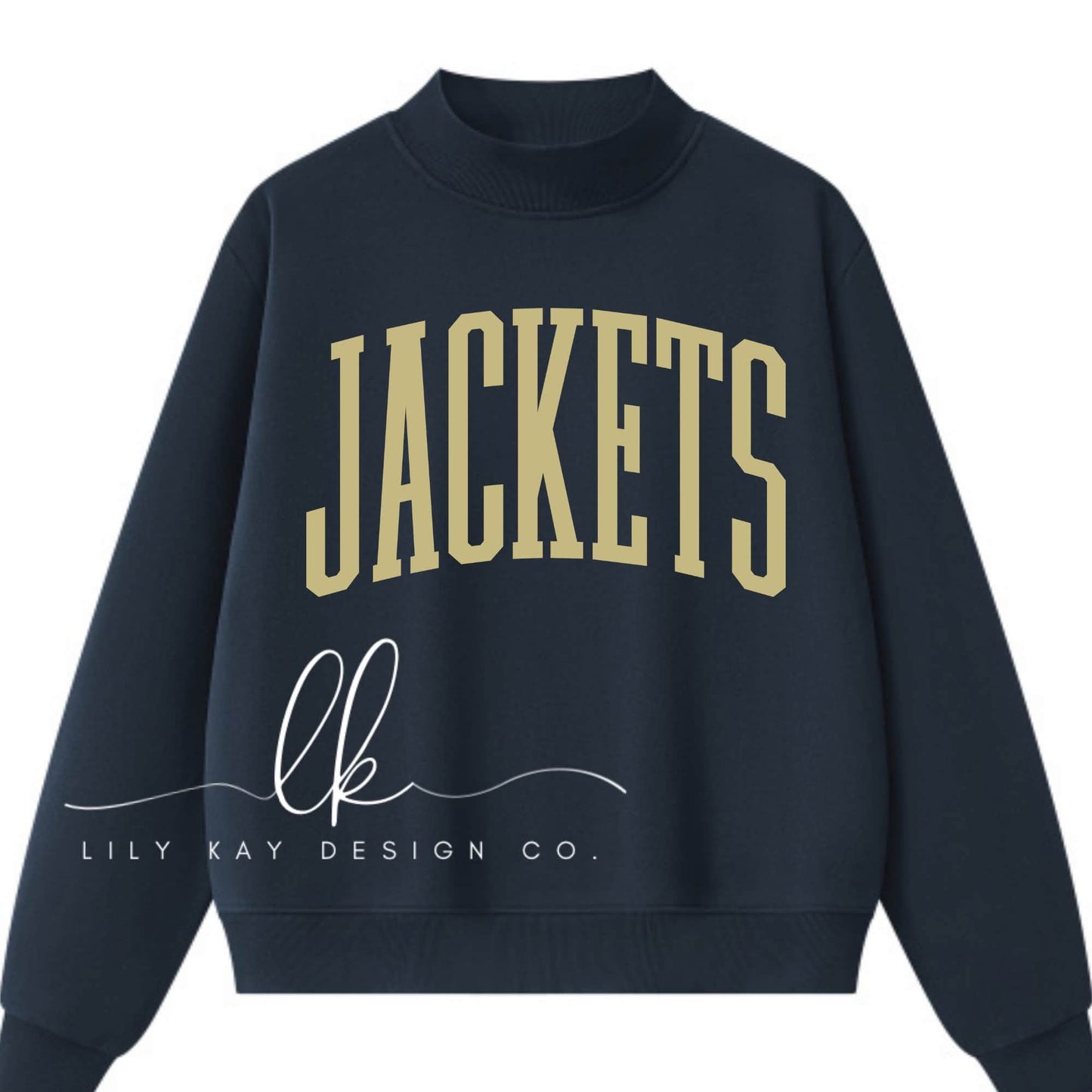 Mock Neck Crews