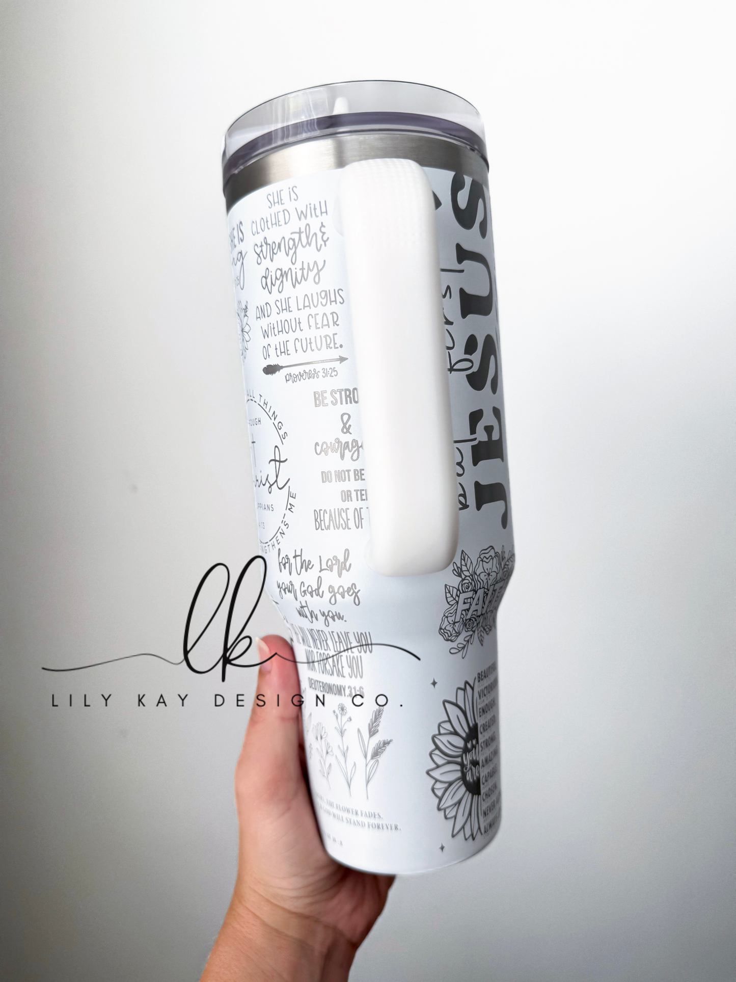 Bible Verse Tumbler