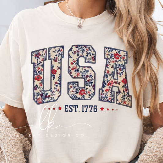 Floral USA 1776