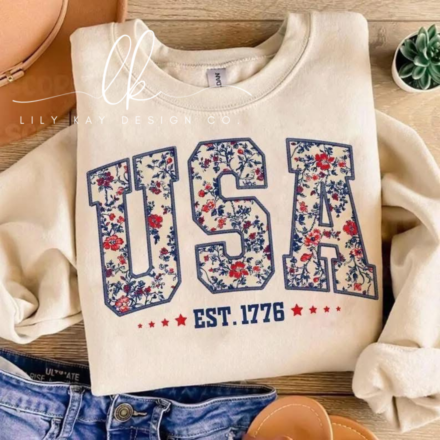 Floral USA 1776