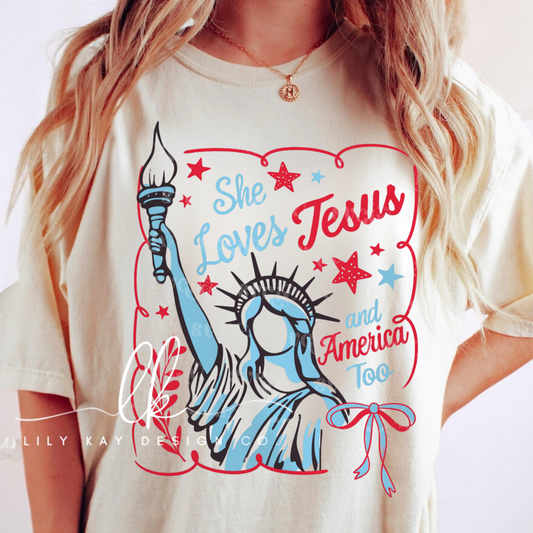 Loves Jesus & America Too