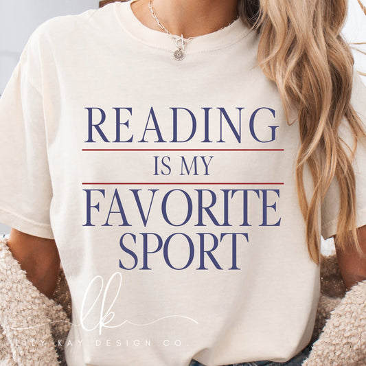 Reading is My Favorite Sport