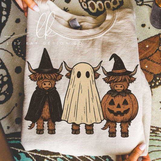 Halloween Cows
