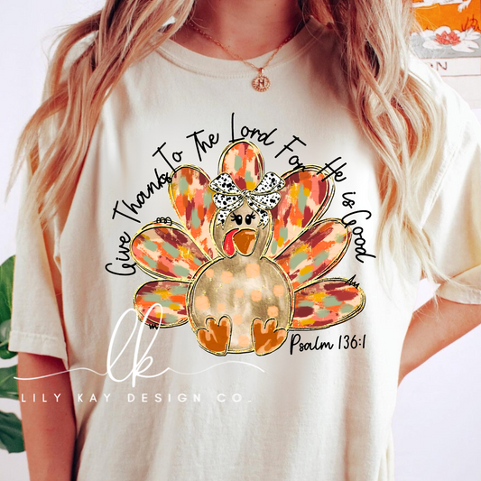 Give Thanks to the Lord (Turkey)