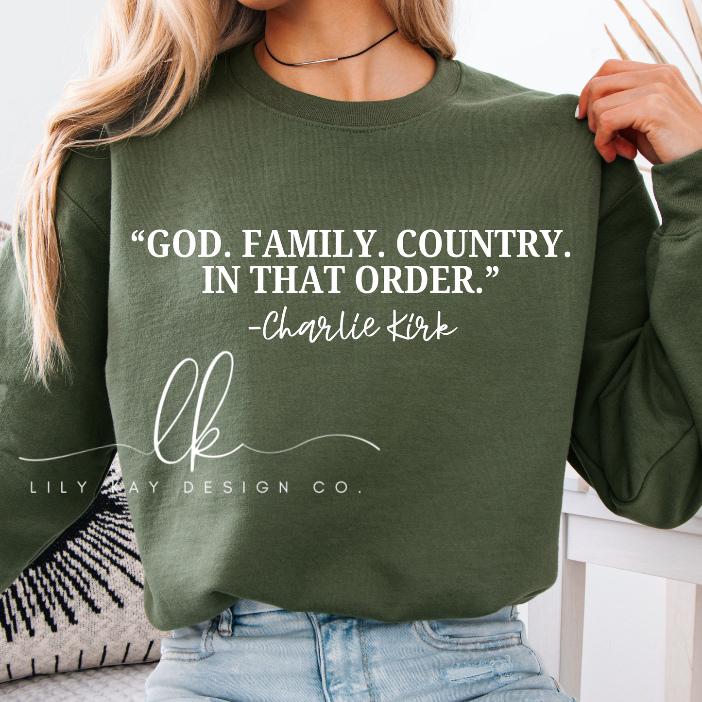 God. Family. Country. Sweatshirt