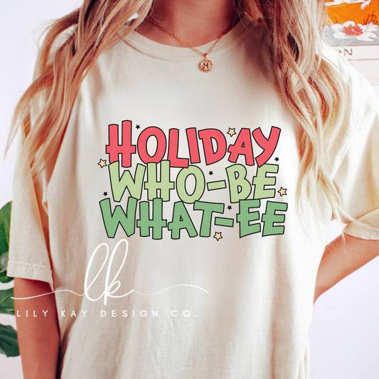Holiday Who-Be