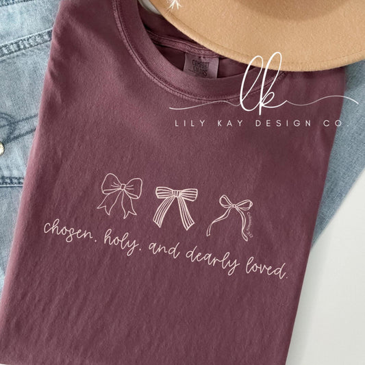 Chosen. Holy. Loved.