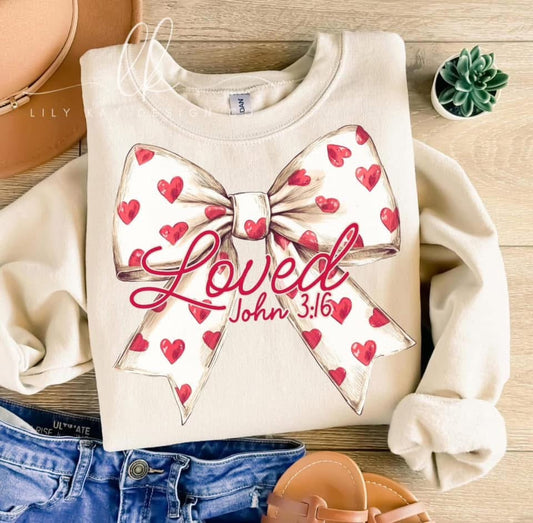 Valentine John 3:16 Bow