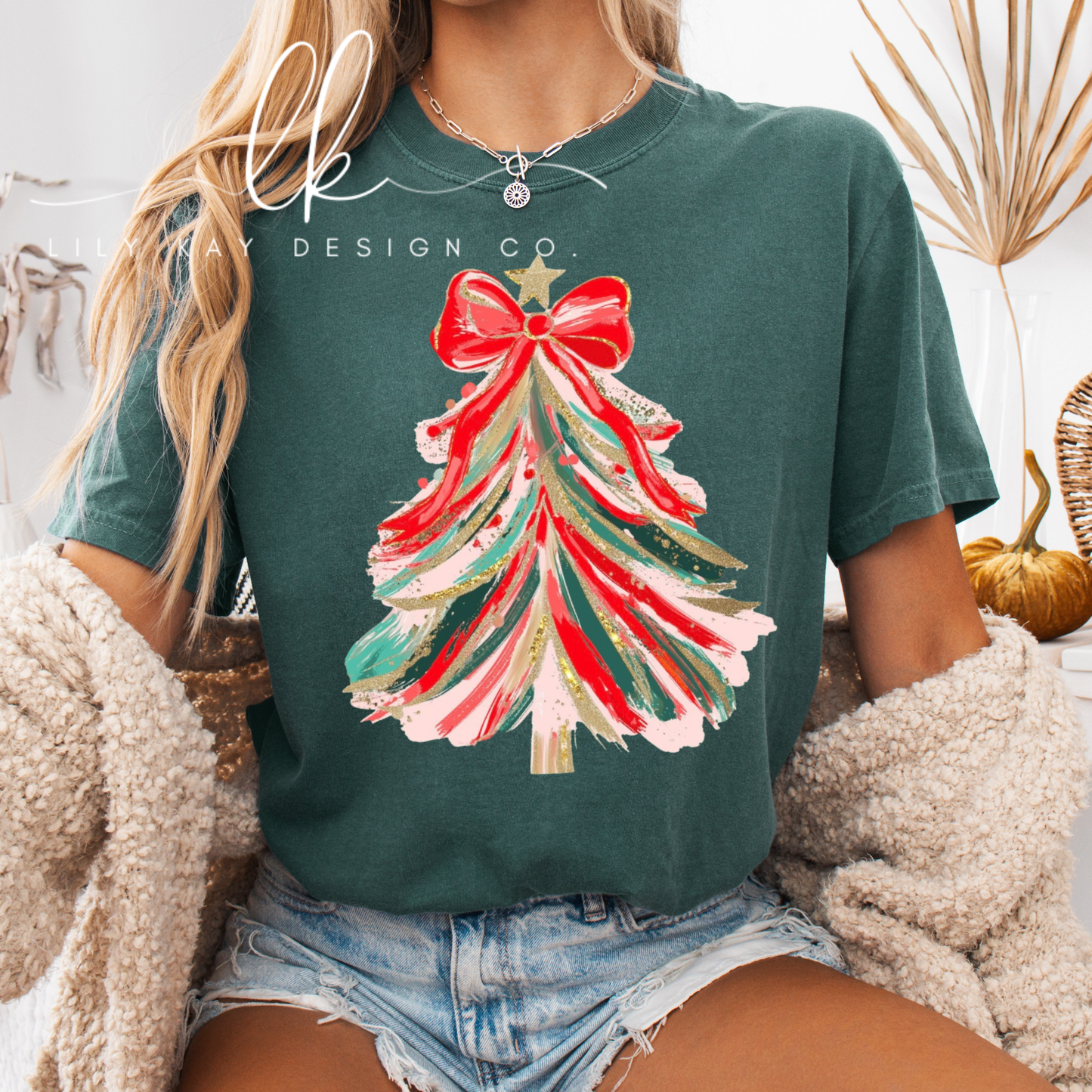 Painted Christmas Tree