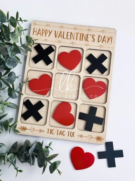 Valentine Tic Tac Toe Board