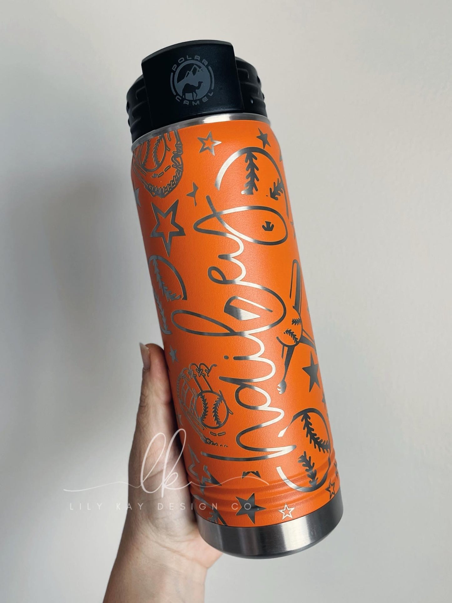 Engraved 20oz Sports Water Bottle