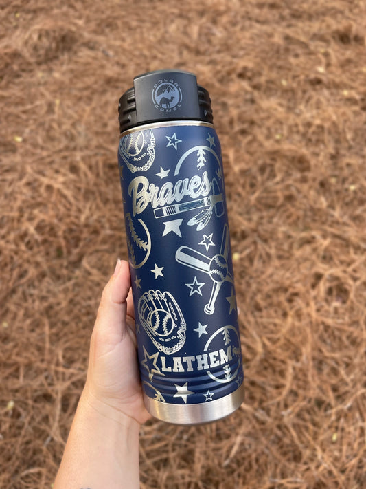 Braves Water Bottle