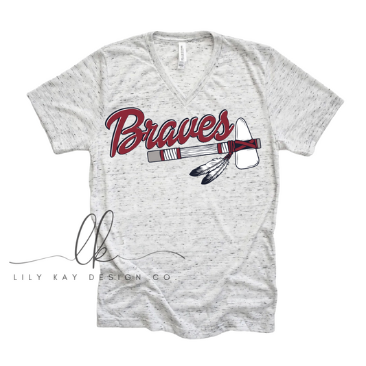 Braves V-Neck Tee