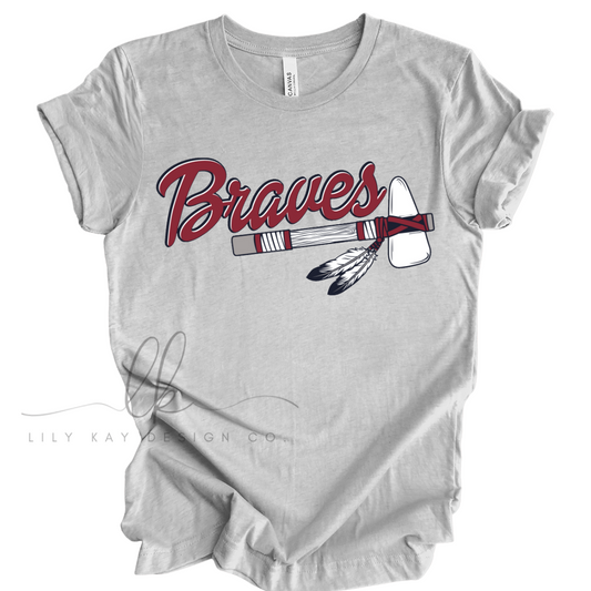 Braves Crewneck Tee