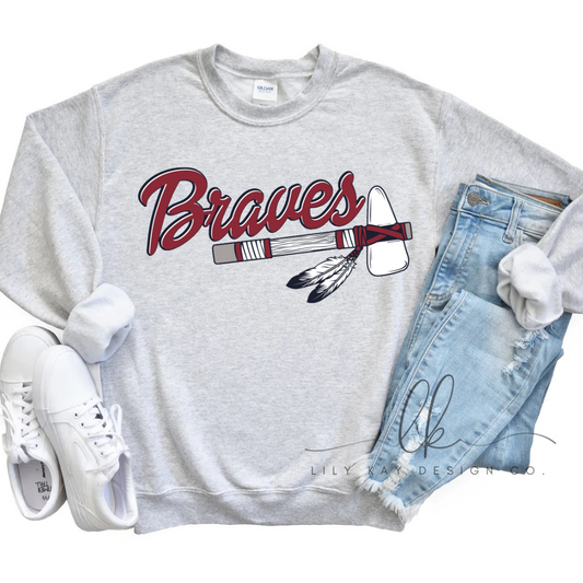Braves Fleece Crewneck Sweatshirt