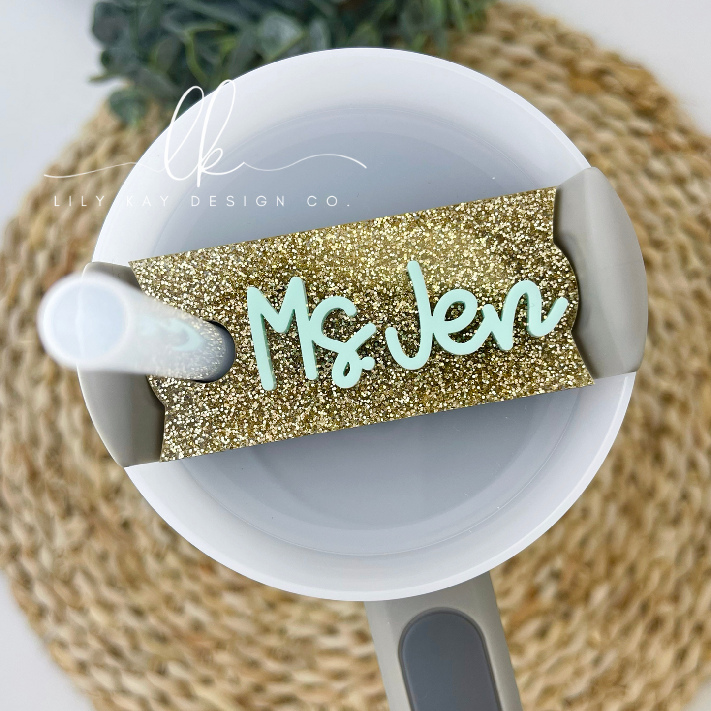 30oz Tumbler Name Plate