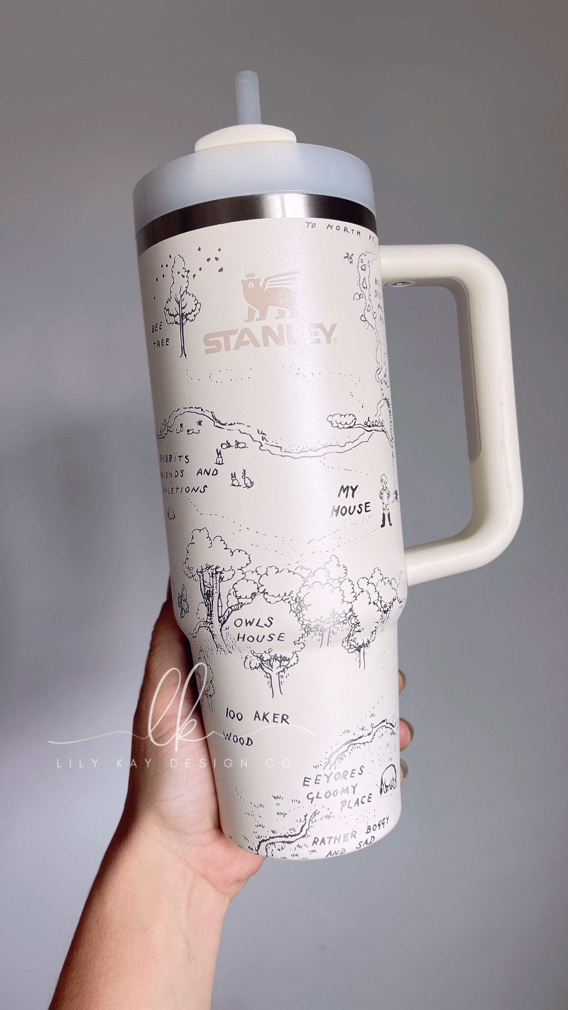 Floral Stanley Quencher 40oz, Stanley Mug, Engraved Tumbler, Engraved  Stanley, Full Wrap Stanley, Travel Mug, Personalized Cup 