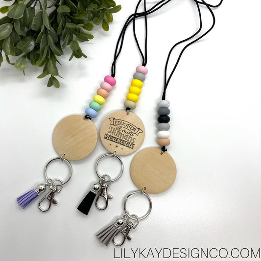 Personalized Lanyard Keychains