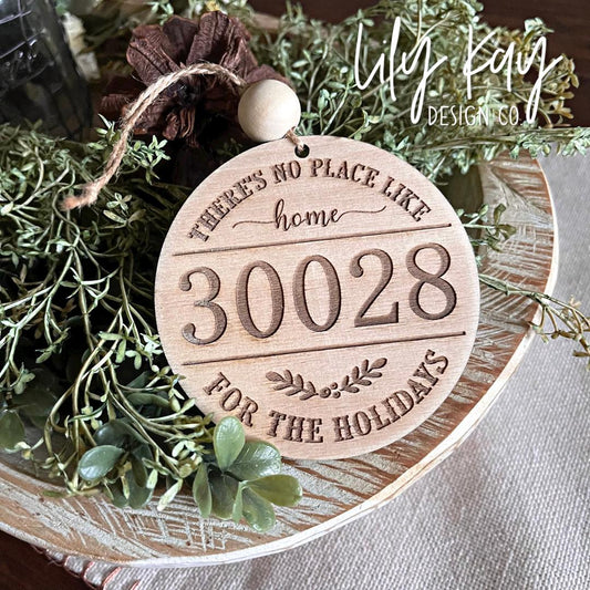 Zip Code Ornament