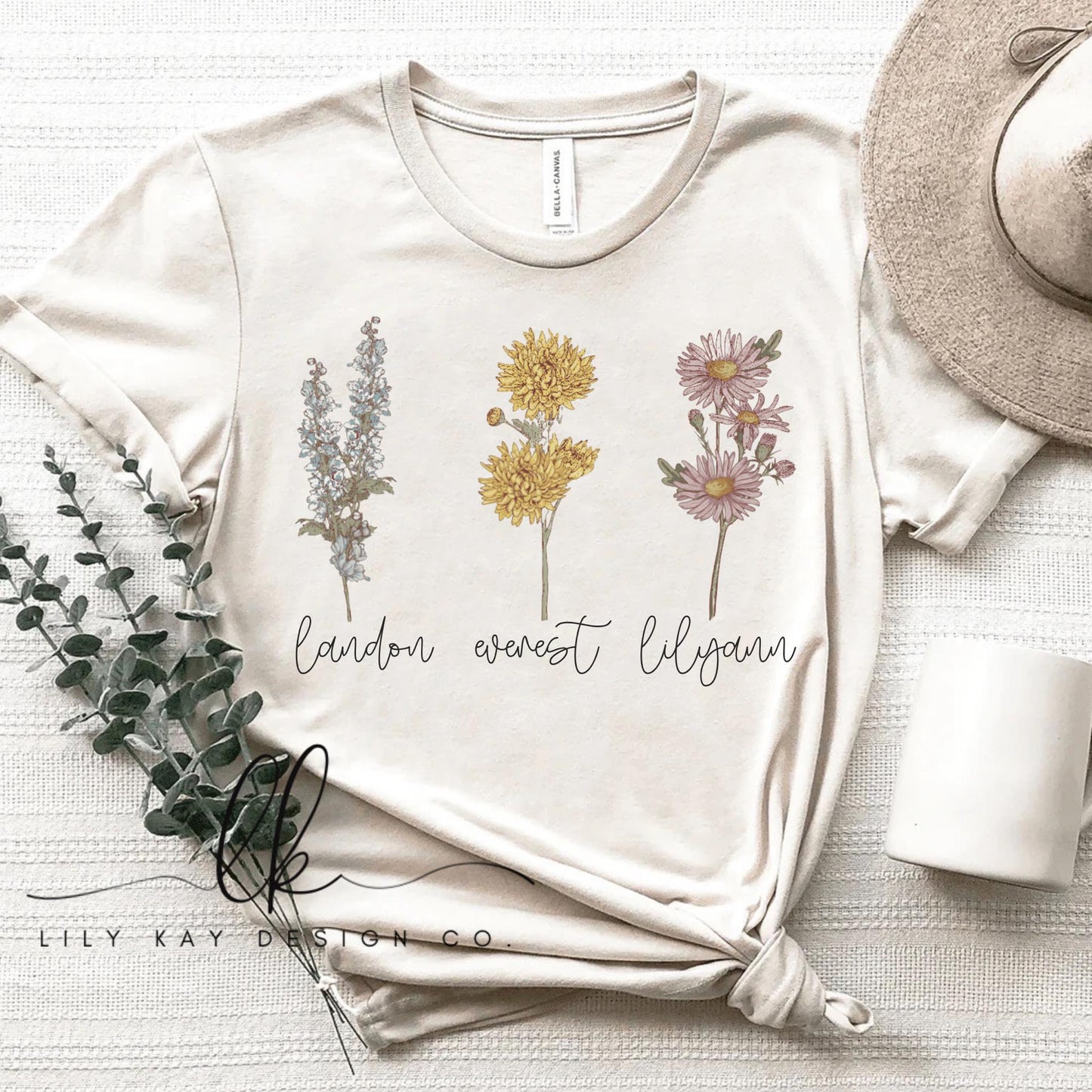 Birth Flower Tee