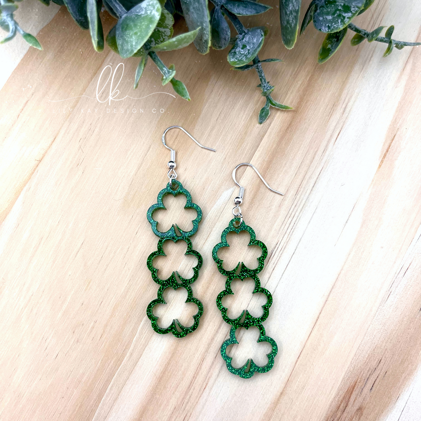 St. Patrick's Day | Clover Earrings