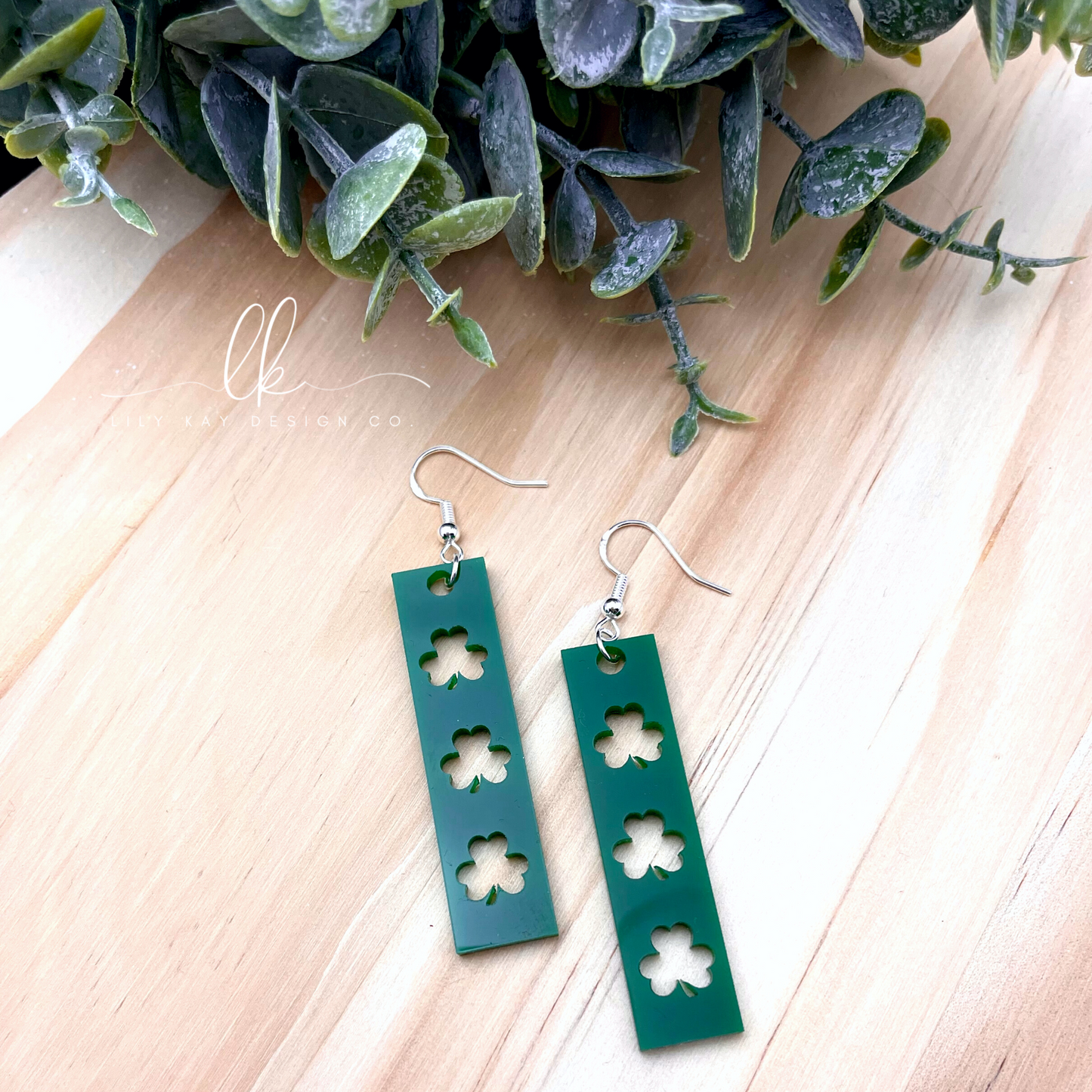 St. Patrick's Day | Clover Earrings