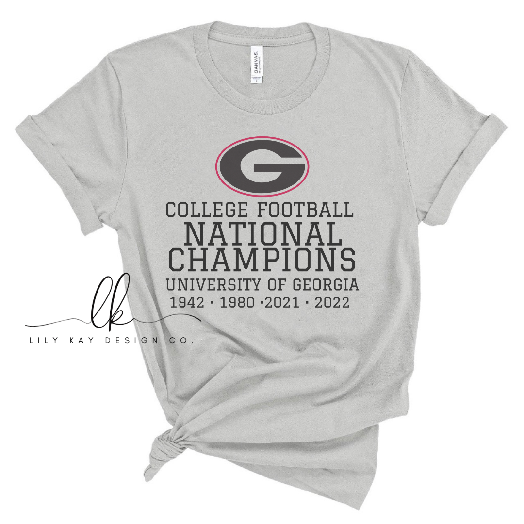 UGA Bulldogs National Champions