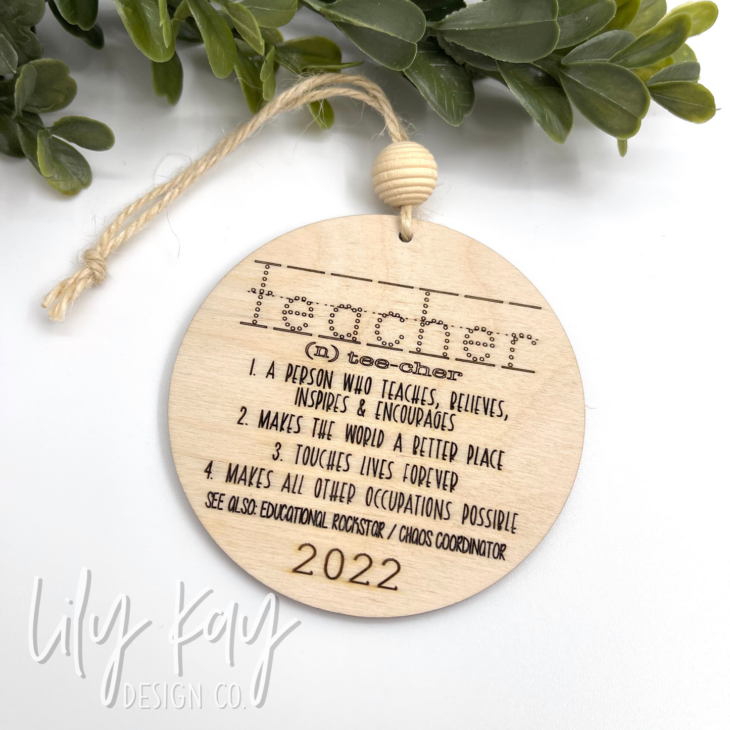 Teacher Ornament