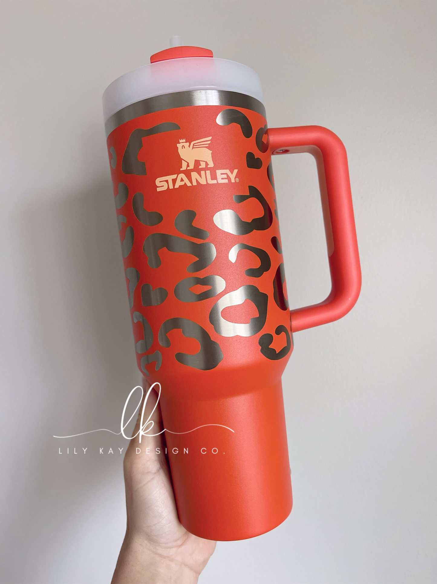 Engraved Cream & Copper 40oz Stanley Dupe Custom Insulated 