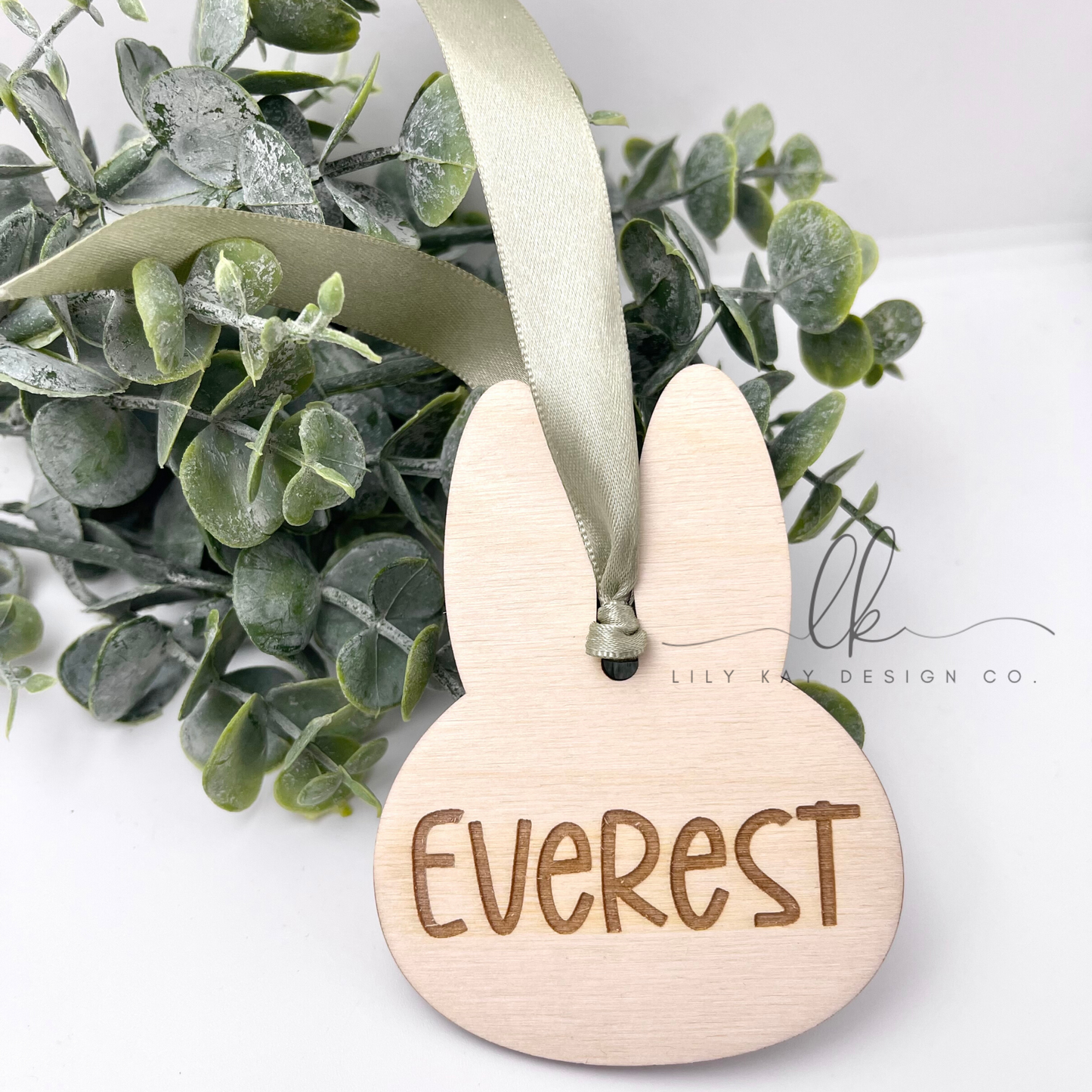 Personalized Bunny Basket Tags