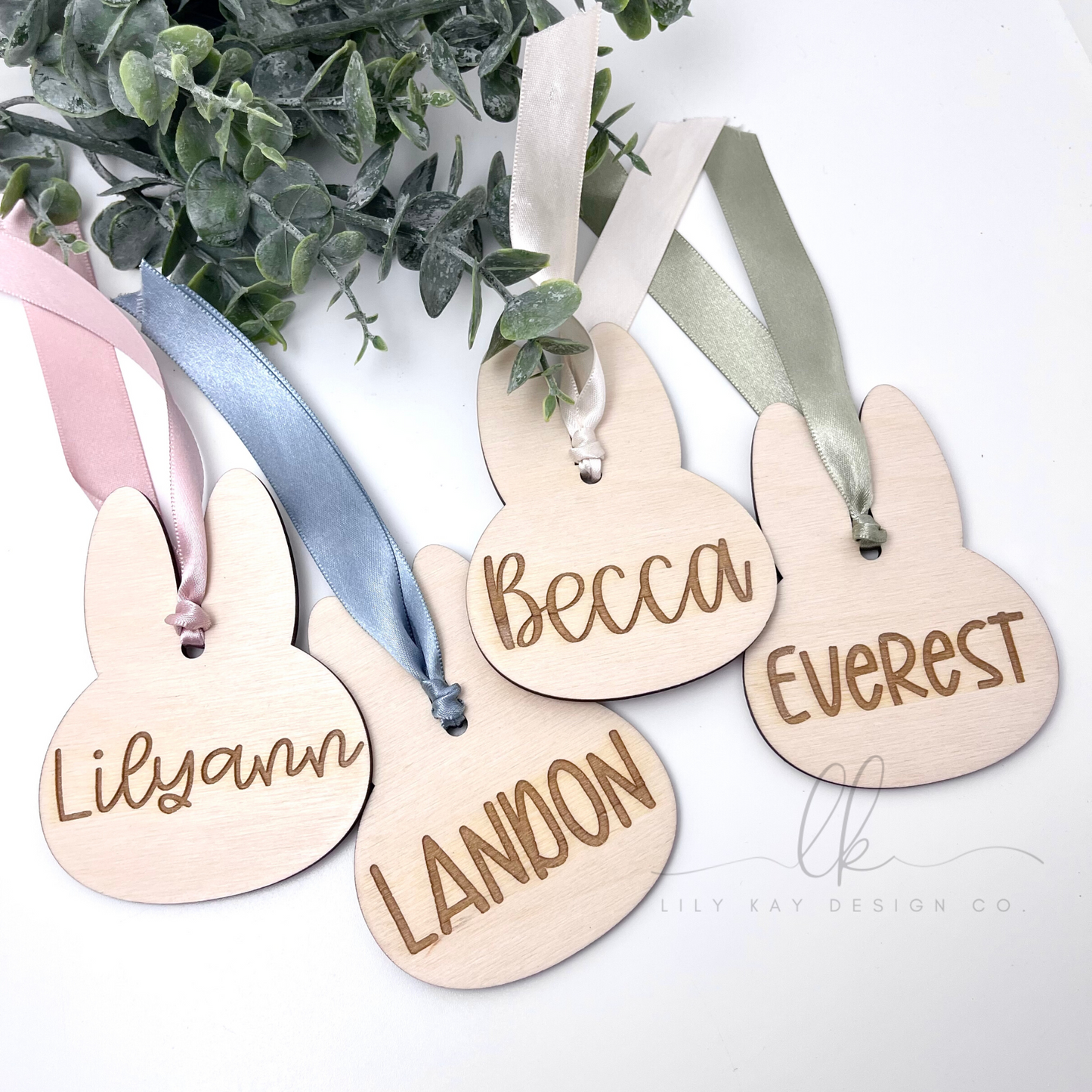 Personalized Bunny Basket Tags