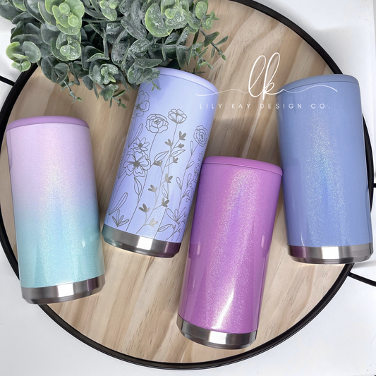 Engraved Skinny Can Cooler