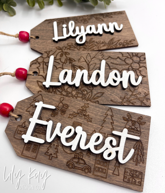 Personalized Stocking Tags