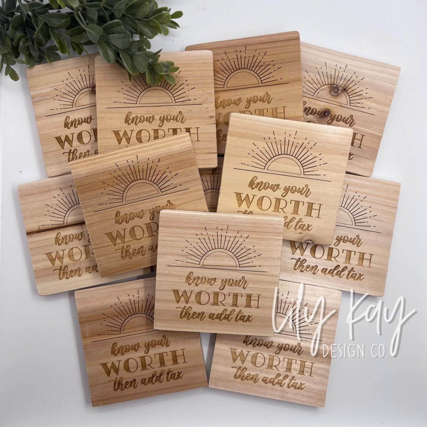 Know Your Worth Coasters