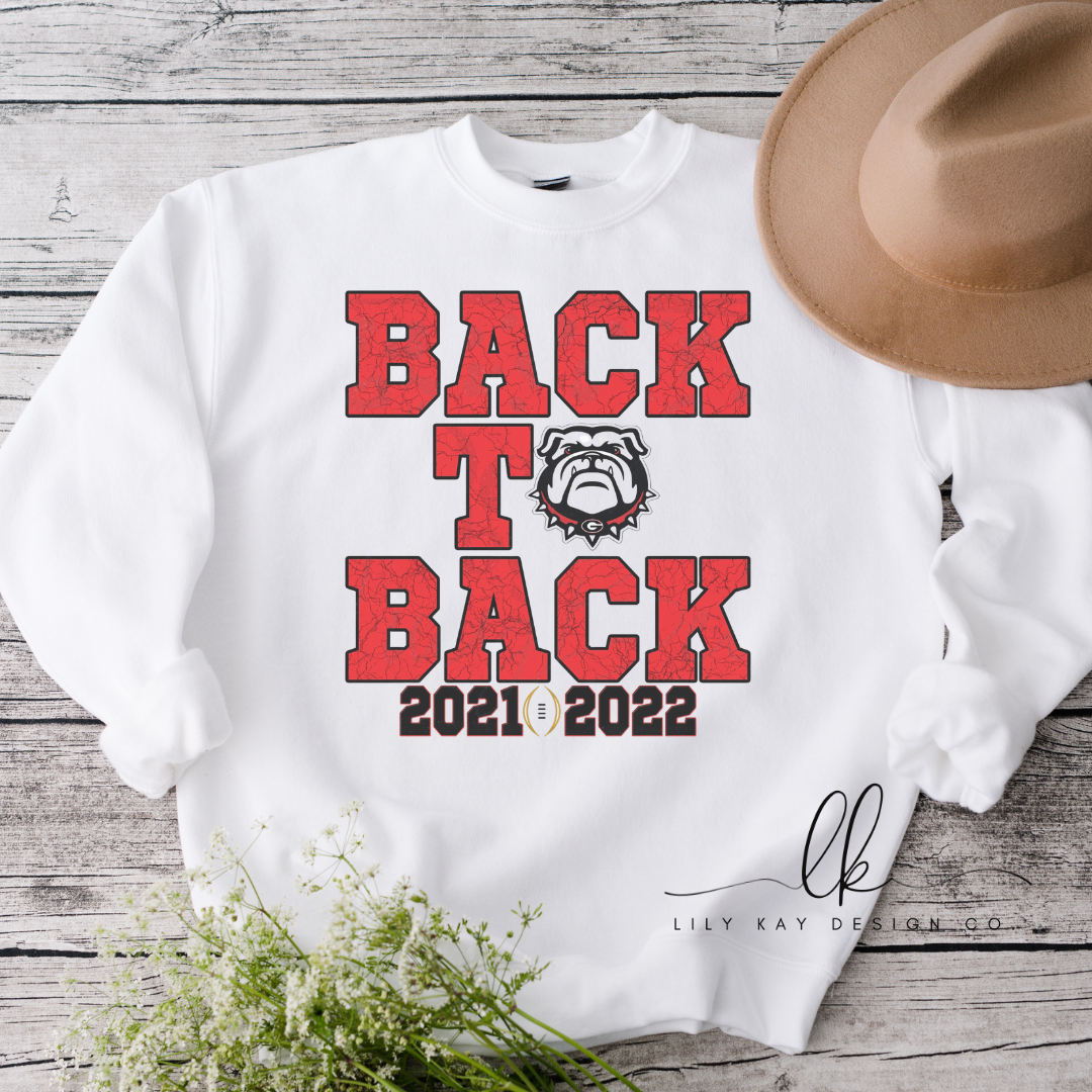 Back to Back Football Tee