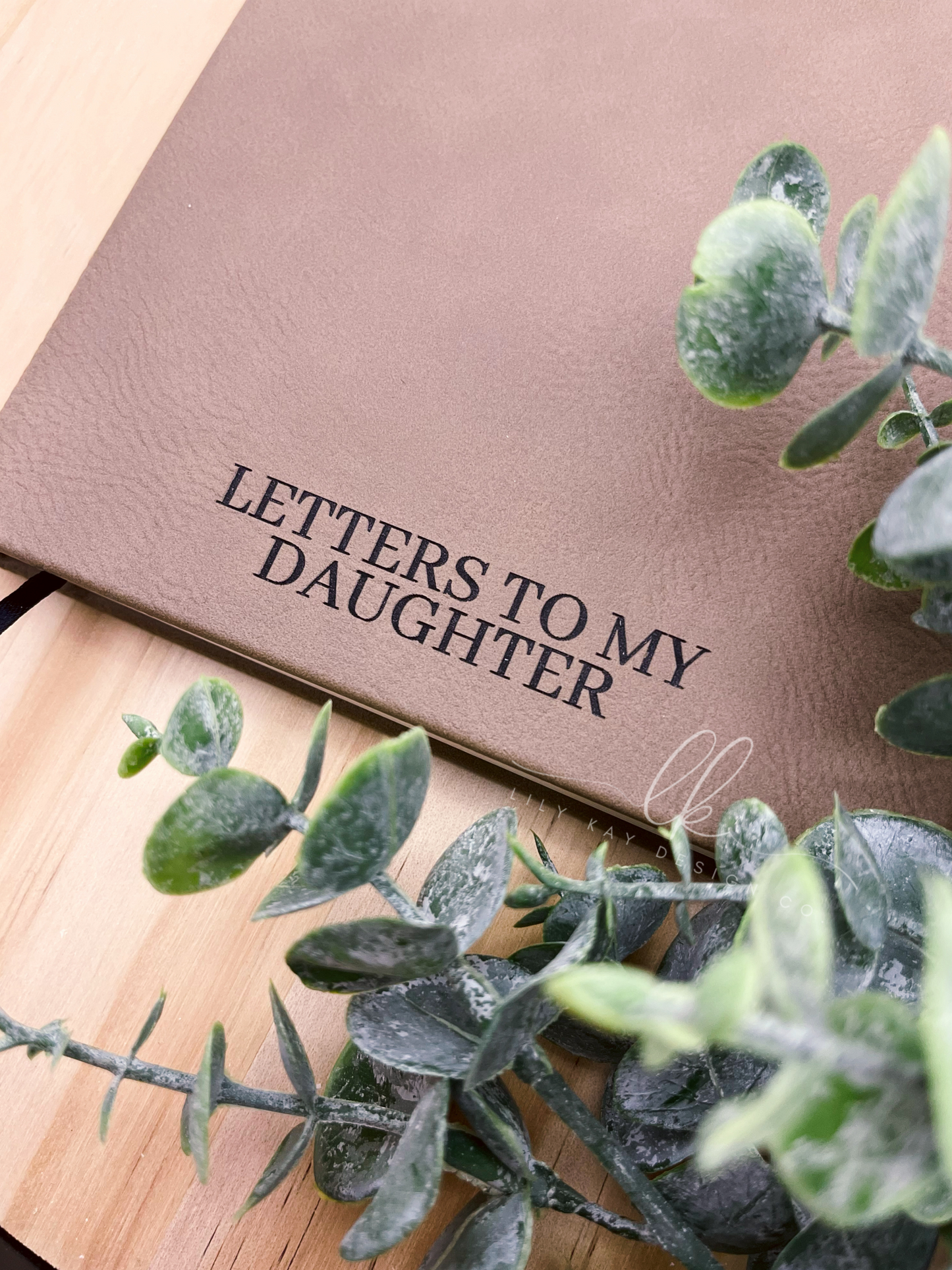 Custom Engraved Leatherette Journal